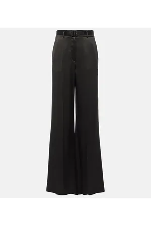 GABRIELA HEARST Mabon silk wide-leg pants
