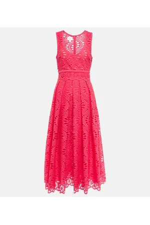 Giambattista Valli MacramÃ© midi dress