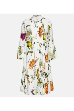 Erdem Winford floral midi dress