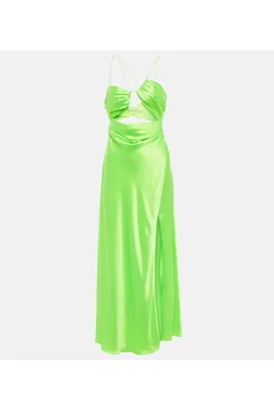 The Sei Cutout silk gown