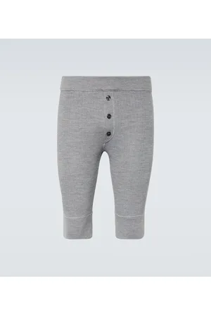 Dolce & Gabbana Buttoned wool-blend shorts