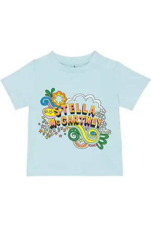 Stella McCartney Baby logo-printed cotton T-shirt