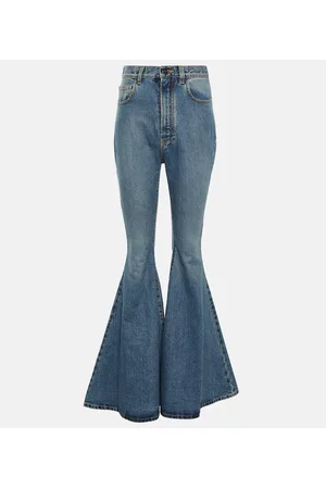 Alaïa AlaÃ¯a High-rise flared jeans