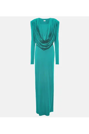 MAGDA BUTRYM Draped jersey maxi dress
