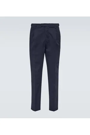BARENA Masco Trevo mid-rise cotton gabardine chinos