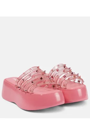 Jean Paul Gaultier X Melissa Becky Punk platform slides