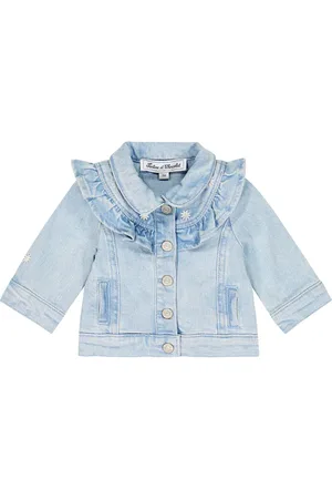 Tartine Et Chocolat Baby embroidered denim jacket