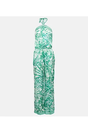 POUPETTE ST BARTH Isabelle printed halterneck jumpsuit