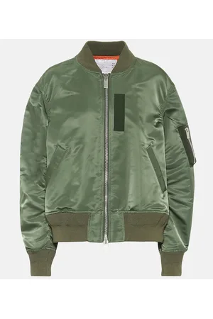 SACAI Nylon bomber jacket