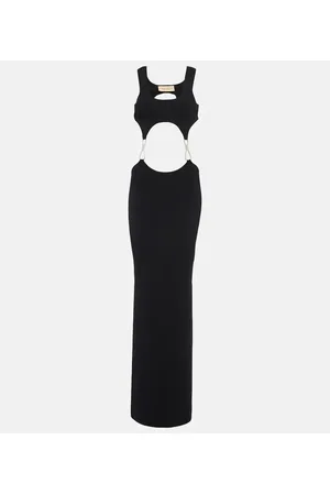 AYA MUSE Heri cutout knit maxi dress