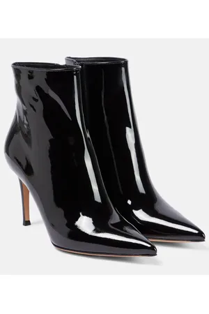 Gianvito Rossi Patent leather ankle boots