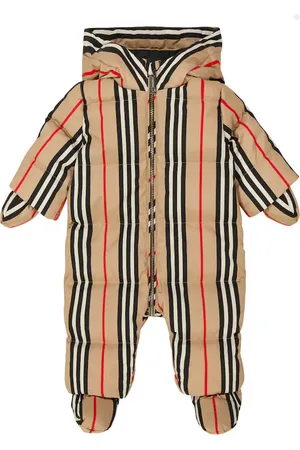 Burberry Archive Check down onesie