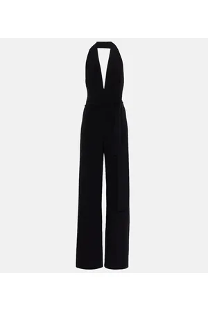 Norma Kamali Halterneck jersey jumpsuit