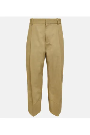 Bottega Veneta Cotton twill straight pants