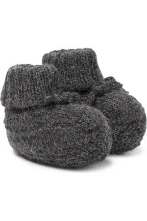 BONPOINT Baby Telse alpaca wool booties