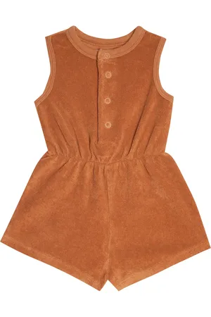 The New Society Baby Francis cotton terry romper