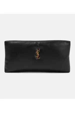 Saint Laurent Calypso leather pouch