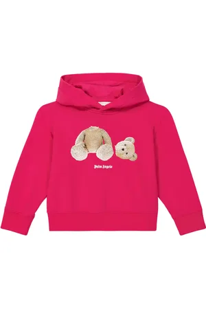 Palm Angels Printed cotton jersey hoodie