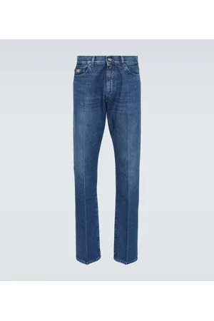 VERSACE La Medusa straight jeans
