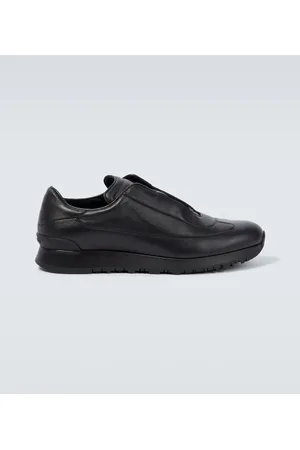 JOHN LOBB River leather sneakers