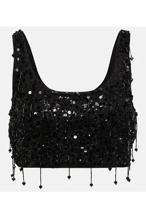 Simkhai Karlena sequined top