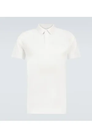 DEREK ROSE Ramsay cotton-blend polo shirt