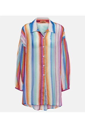 Missoni Zig Zag cotton-blend shirt