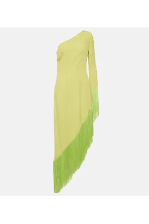 ‎Taller Marmo‎ Aventador fringed crÃªpe midi dress