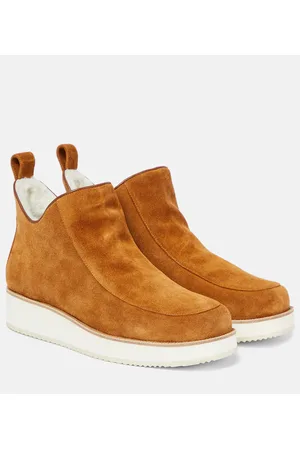 GABRIELA HEARST Harry shearling-lined suede ankle boots