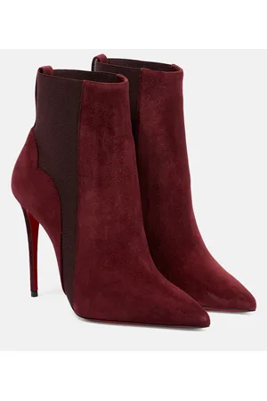 Christian Louboutin Chelsea Chick suede ankle boots