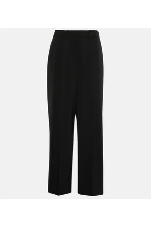 Stella McCartney Wool-blend straight pants
