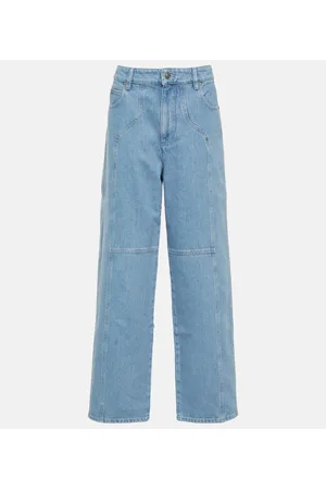 Marant Etoile Valeria mid-rise straight jeans