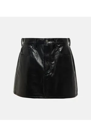 Citizens of Humanity Faux leather miniskirt
