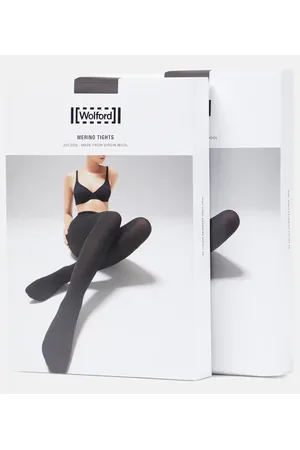 Wolford Set of 2 10-denier tights
