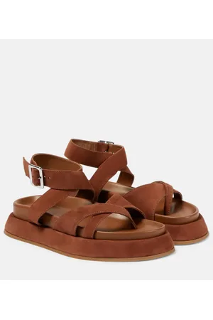 Gia Borghini GIA/RHW Rosie 41 suede platform sandals