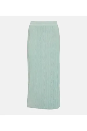 Max Mara Leisure Carnia pleated jersey midi skirt
