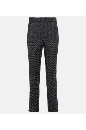 Missoni Zig Zag high-rise cropped pants