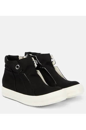 Rick Owens Dunk denim high-top sneakers