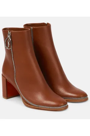 Christian Louboutin CL Zip leather ankle boots