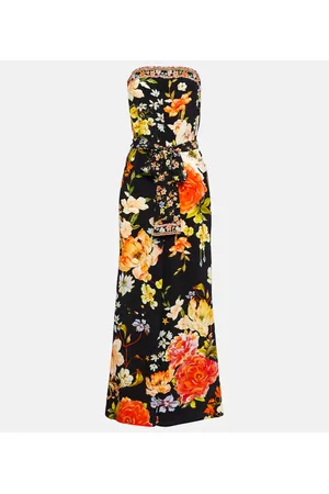 Camilla Secret History floral silk jumpsuit