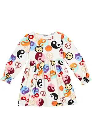 Molo Printed cotton-blend dress