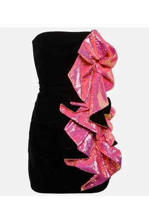 ALEXANDRE VAUTHIER Strapless embellished minidress