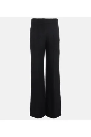 Chloé ChloÃ© High-rise wool-blend pants