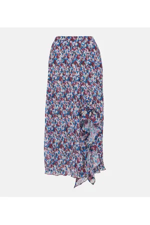 Ganni Cutout satin maxi skirt