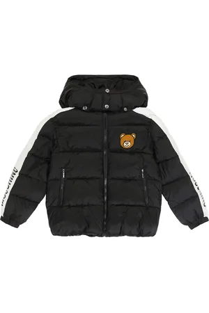 Moschino AppliquÃ©d puffer jacket