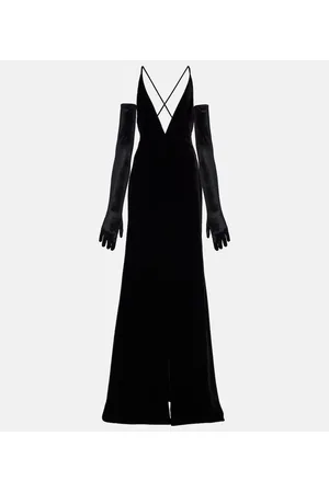 Costarellos Velvet gown