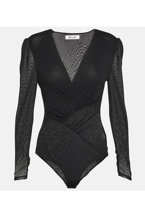 Diane von Furstenberg Constanza mesh bodysuit