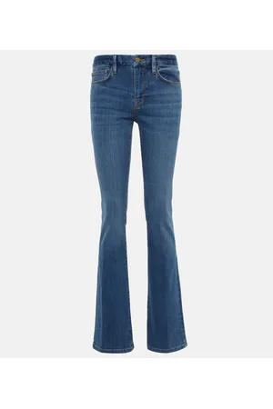 Frame Le Mini Boot mid-rise jeans