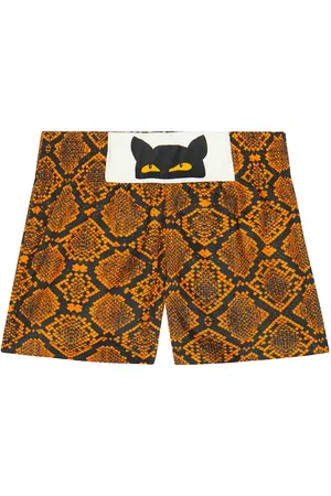 Mini Rodini Snake-print shorts