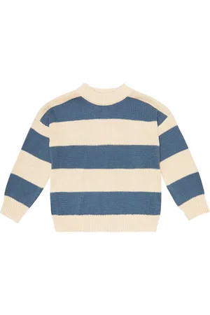 The New Society Emanuelle striped cotton sweater